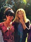 Gateless Gate Writing Retreat founder, Suzanne Kingsbury, and agent/writer/publisher, Dede Cummings at the coastal Rhode Island retreat sharing a laugh! 